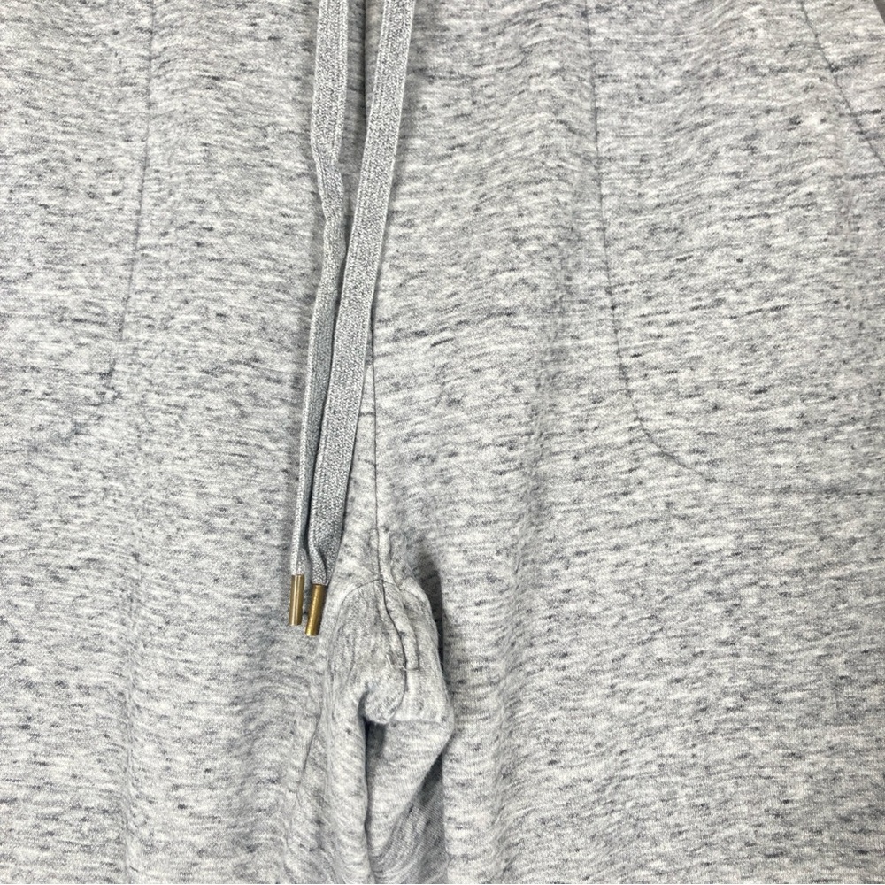 Uniqlo Sweatpants Mens M Gray Leg Athletic Drawstring Pockets Gym Heather Sport - Picture 6 of 16